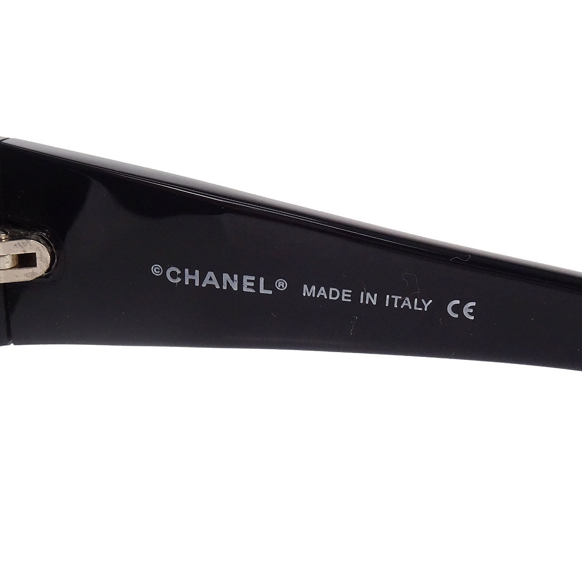 Chanel Sunglasses Eyewear Black Rhinestone Small Good
