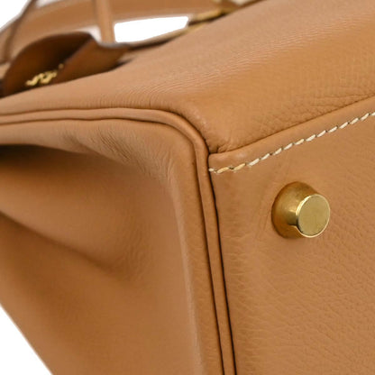 Hermes Natural Epsom Kelly 32 Retourne 2way Shoulder Handbag
