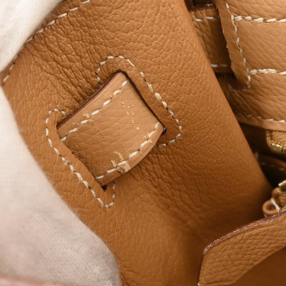 Hermes Natural Epsom Kelly 32 Retourne 2way Shoulder Handbag