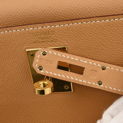 Hermes Natural Epsom Kelly 32 Retourne 2way Shoulder Handbag