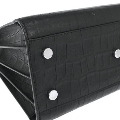 Saint Laurent Black Sac de Jour 2way Shoulder Handbag