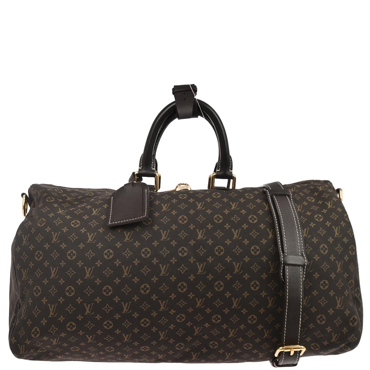 Louis Vuitton Brown Monogram Idylle Speedy Voyage 45 Duffle Bag