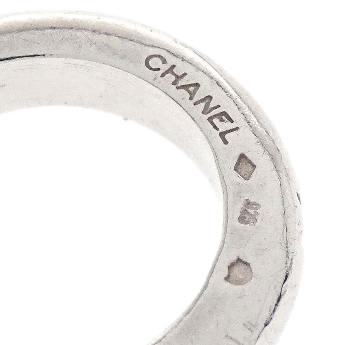 Chanel 3 Set Ring SV925 Silver #52