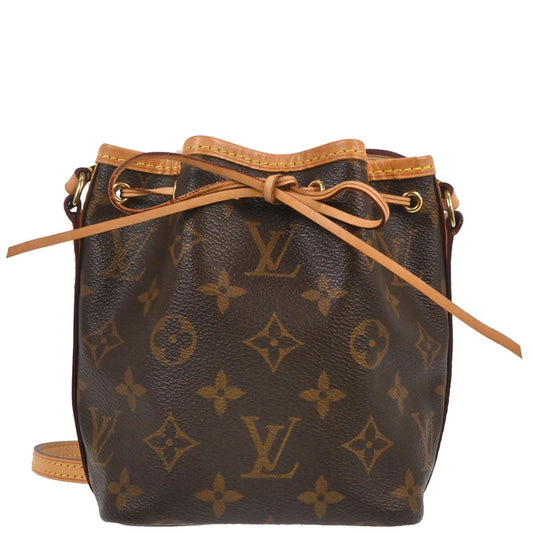Louis Vuitton 2015 Monogram Nano Noe Shoulder Bag M41346