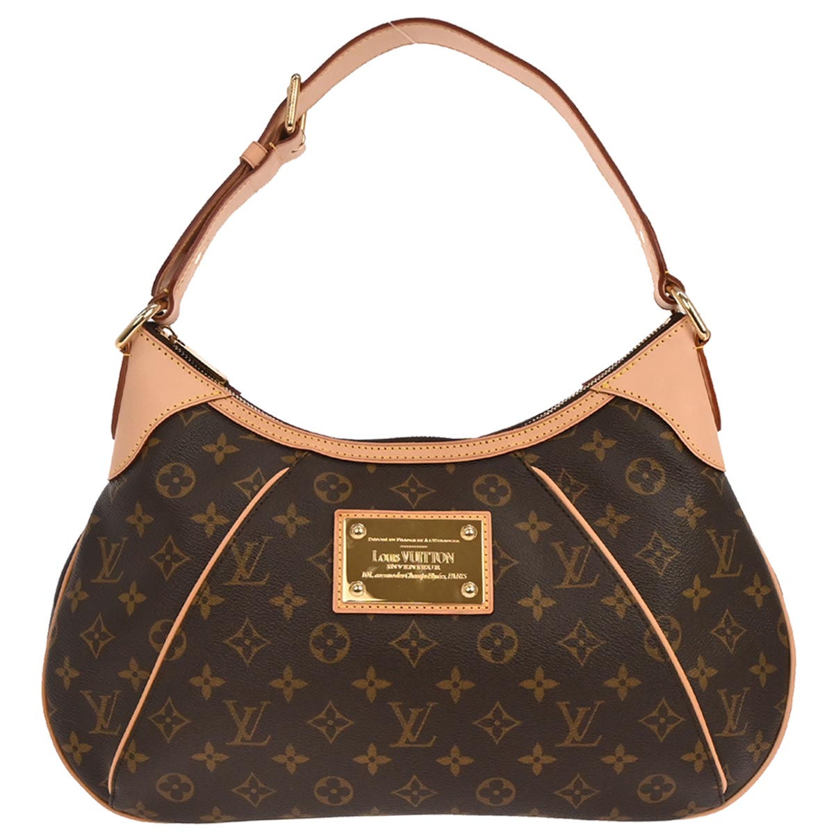 Louis Vuitton Monogram Thames GM Hobo Handbag M56383