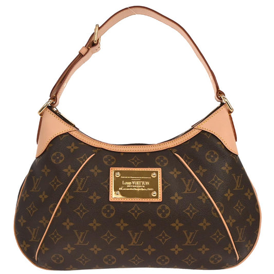 Louis Vuitton 2009 Monogram Thames GM Hobo Handbag M56383
