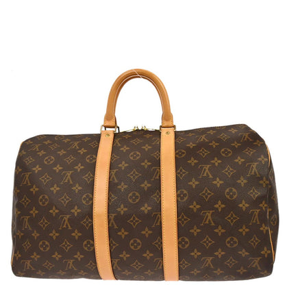 Louis Vuitton 1998 Monogram Keepall 45 Duffle Bag M41428
