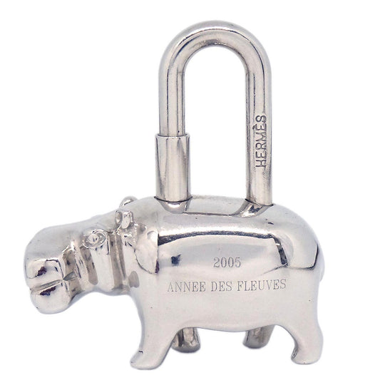 Hermes 2005 Annee Des Fleuves Cadena Silver Small Good