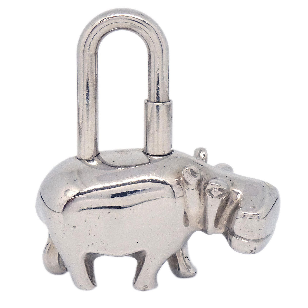 Hermes 2005 Annee Des Fleuves Cadena Silver Small Good