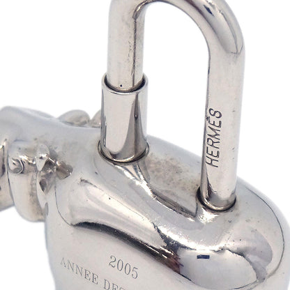 Hermes 2005 Annee Des Fleuves Cadena Silver Small Good