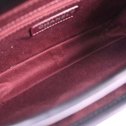 Chanel Black Calfskin French Riviera Shoulder Bag