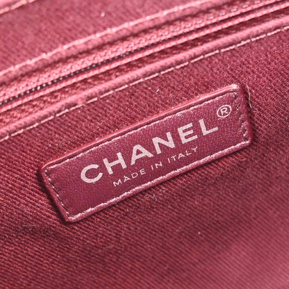 Chanel Black Calfskin French Riviera Shoulder Bag