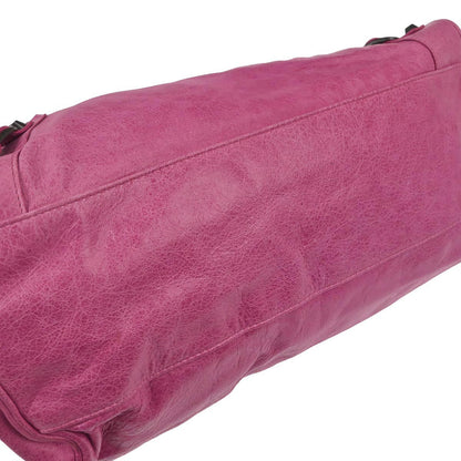 Balenciaga Pink Classic Velo 2way Shoulder Handbag