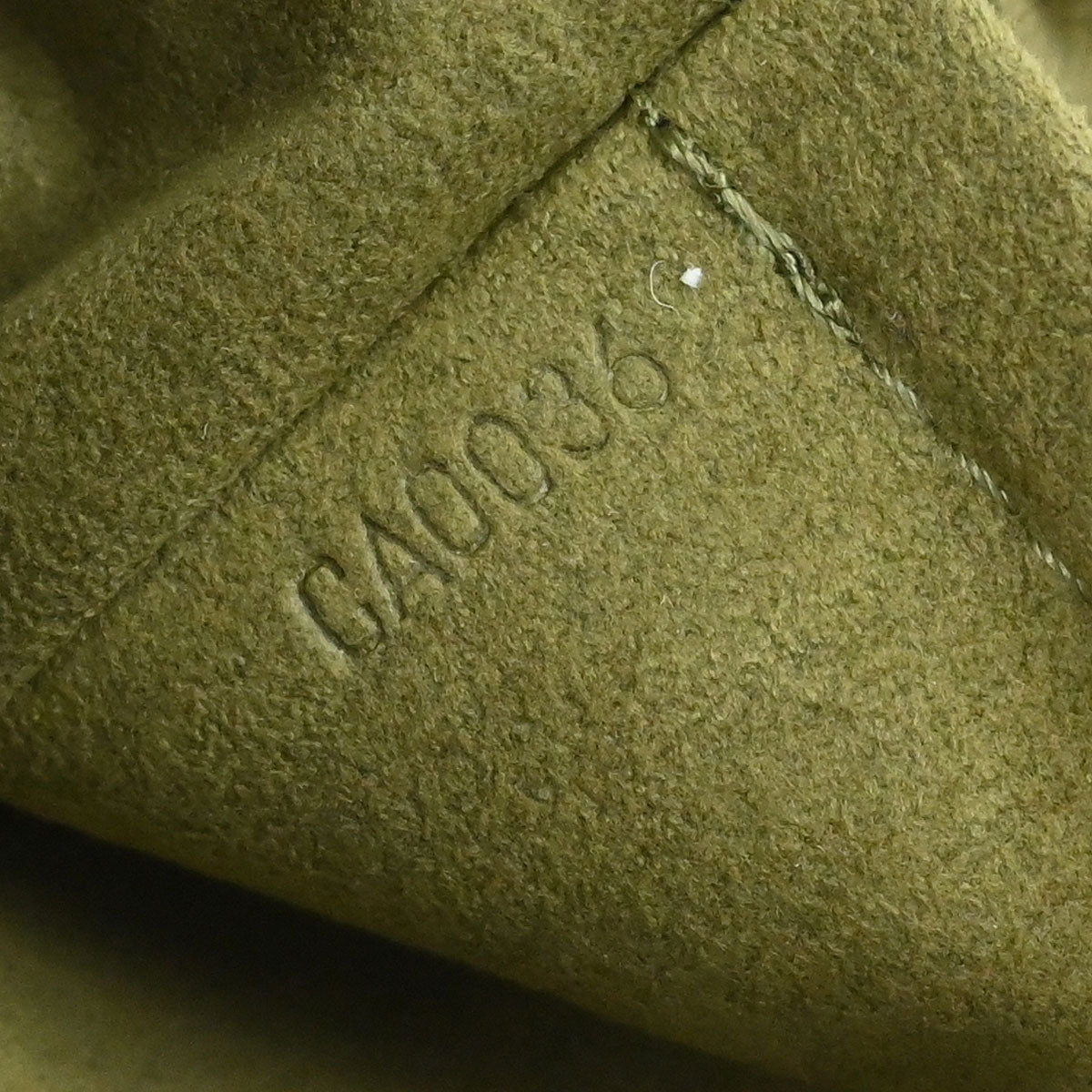 Louis Vuitton 2006 Khaki Monogram Denim Mini Pleaty Handbag M95217