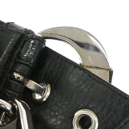 Christian Dior * Black Lizard Savane Chic Handbag