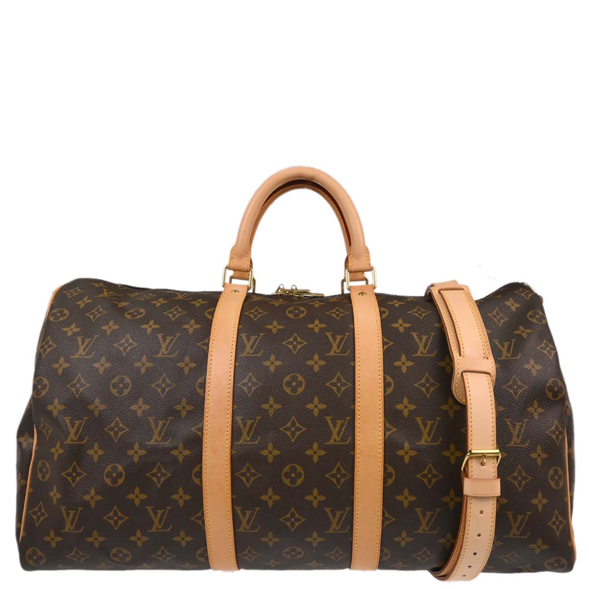 Louis Vuitton Monogram Keepall Bandouliere 50 Shoulder Duffle Bag M41416