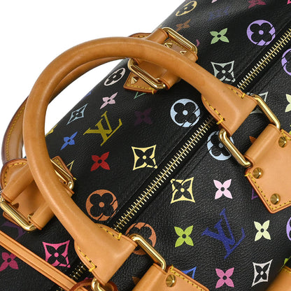 Louis Vuitton 2013 Black Monogram Multicolor Speedy 40 Handbag M93217