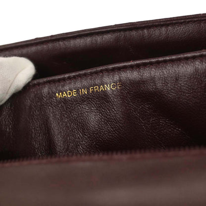 Chanel 1996-1997 Brown Lambskin Shoulder Bag