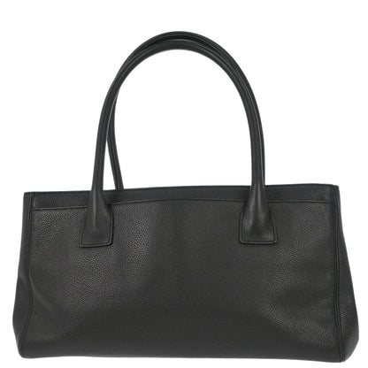 Chanel 2012-2013 Black Calfskin Executive Cerf Tote Bag