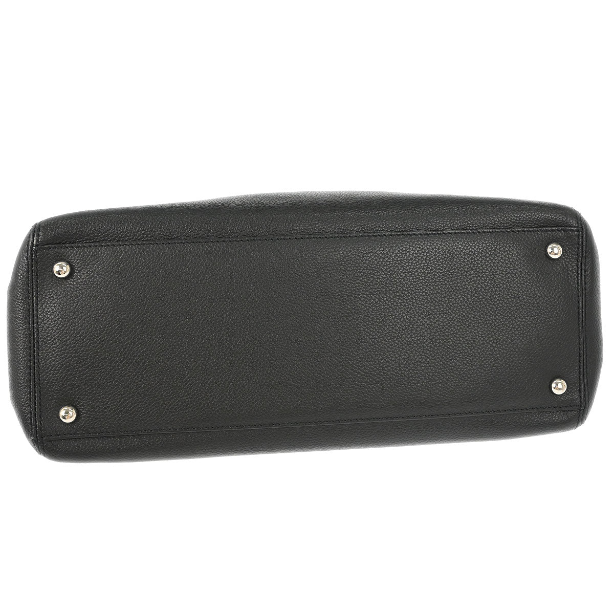 Chanel 2012-2013 Black Calfskin Executive Cerf Tote Bag