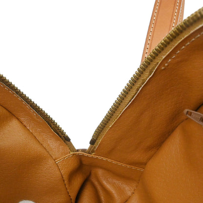 Celine Brown PVC Macadam Shoulder Bag