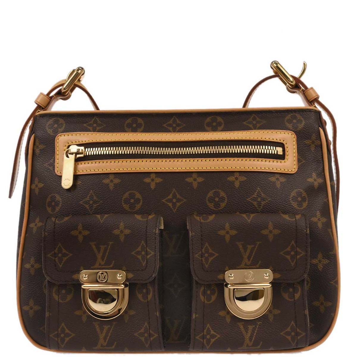 Louis Vuitton 2006 Monogram Hudson GM Shoulder Bag M40045