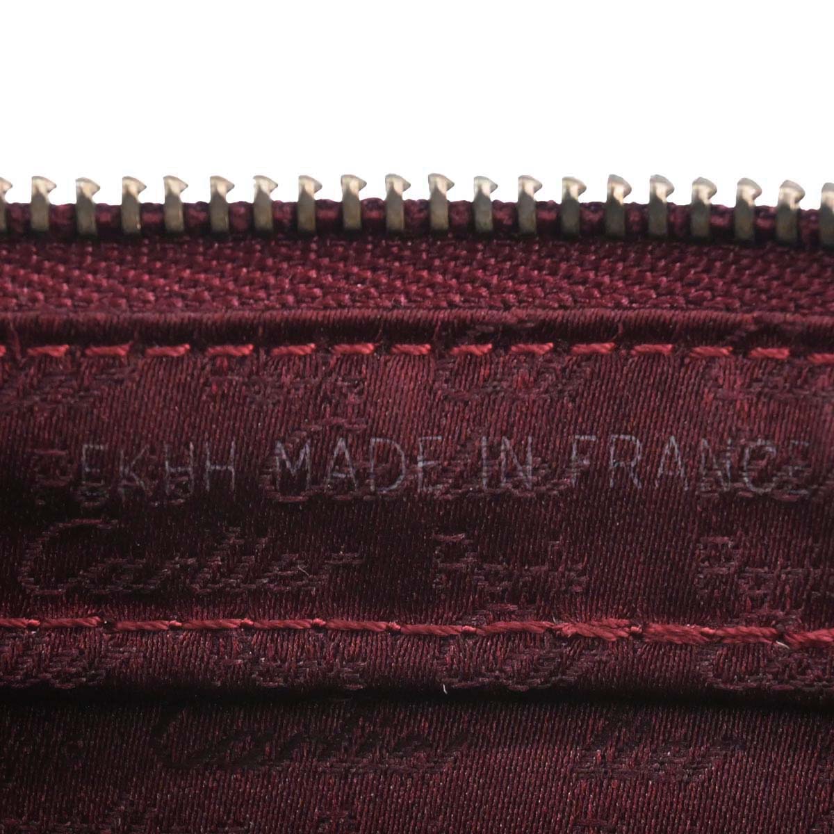 Cartier Bordeaux Patent Leather Happy Birthday Shoulder Bag
