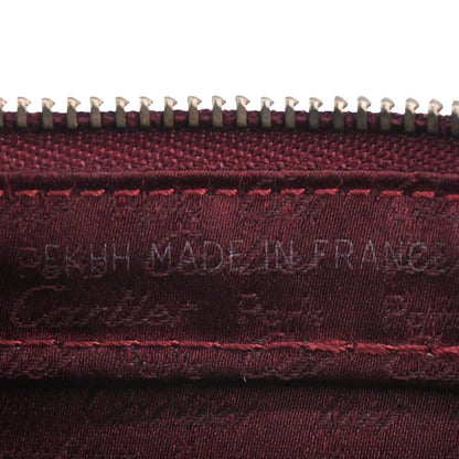 Cartier Bordeaux Patent Leather Happy Birthday Shoulder Bag