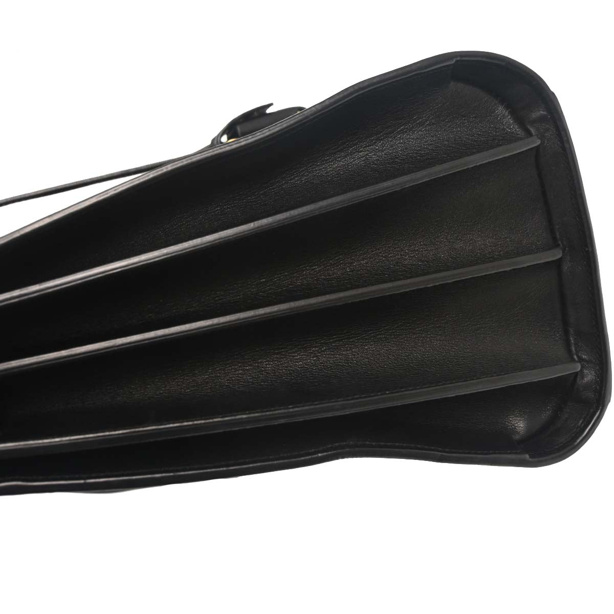 Saint Laurent Black Calfskin Sac de Jour 2way Shoulder Handbag