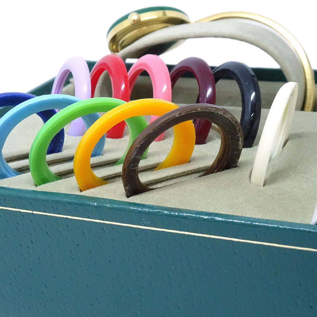 Gucci 1100-L Change Bezel Chameleon Quartz Watch SS