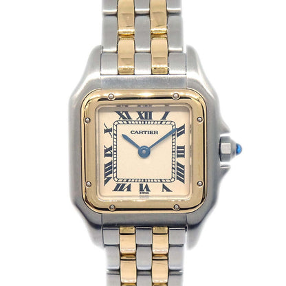 Cartier Panthere SM 2-Row Ref.1057917 Quartz Watch 18KYG SS