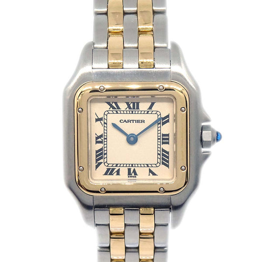 Cartier Panthere SM 2-Row Ref.1057917 Quartz Watch 18KYG SS
