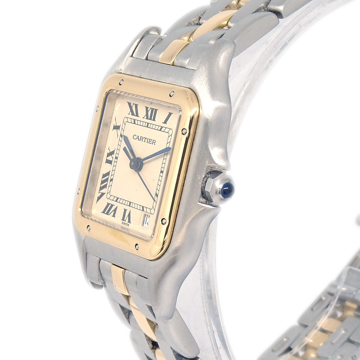 Cartier Panthere MM 1-Row Ref.W2502885 Quartz Watch 18KYG SS