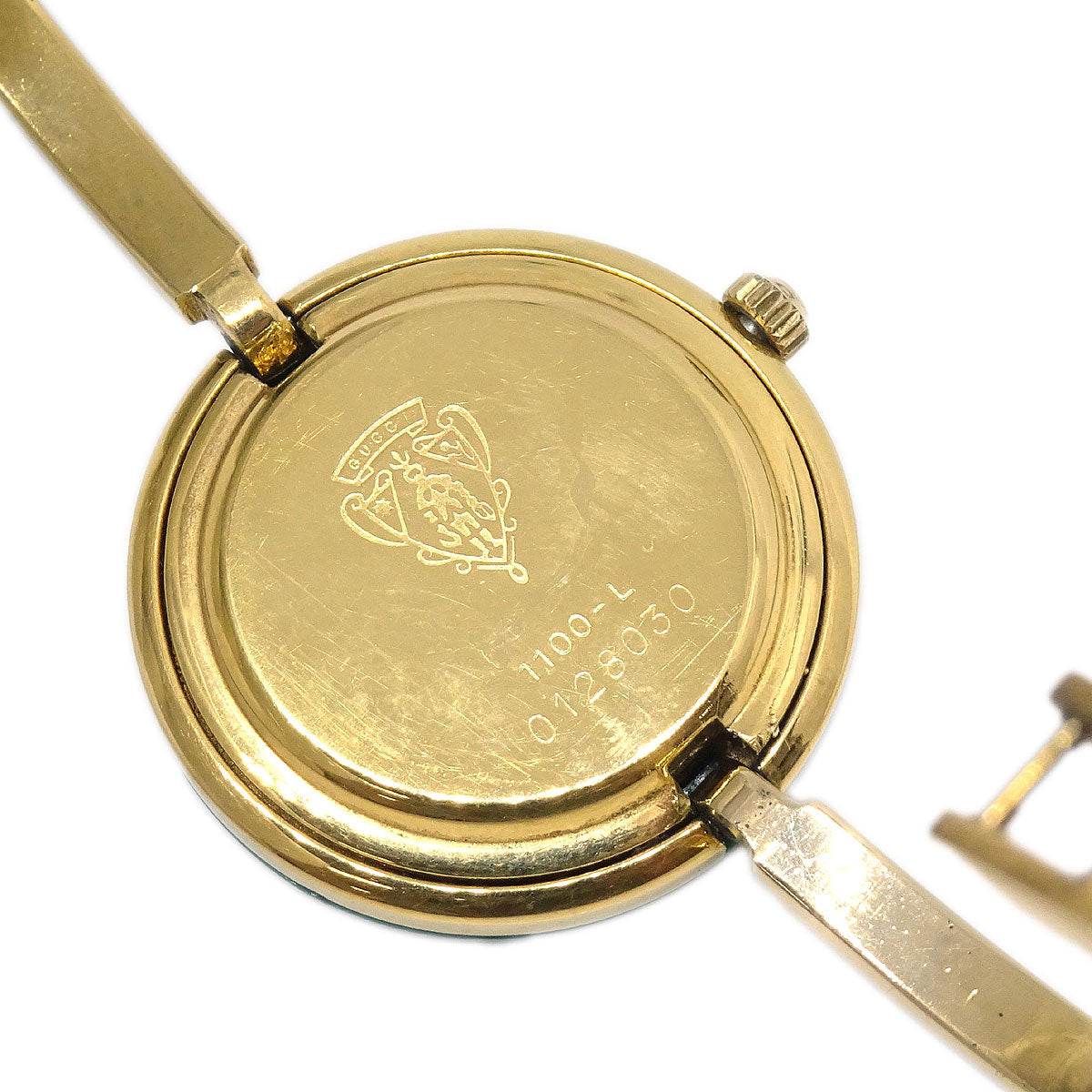 Gucci 1100-L Change Bezel Chameleon Quartz Watch SS