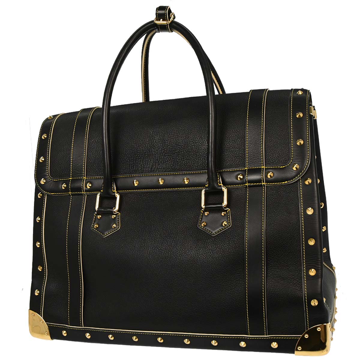 Louis Vuitton Black Suhali Extravagant Handbag M91800