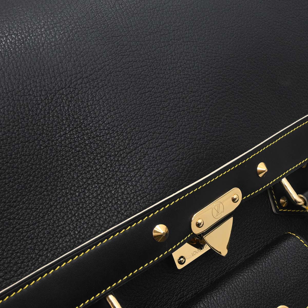 Louis Vuitton Black Suhali Extravagant Handbag M91800
