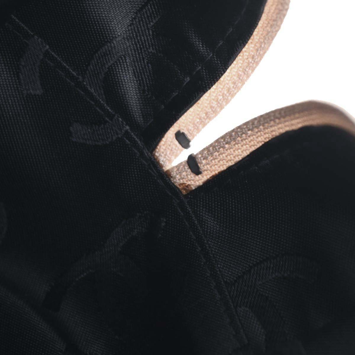 Chanel Beige Calfskin Cambon Ligne Bowling Bag 27