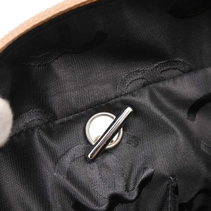 Chanel Beige Calfskin Cambon Ligne Bowling Bag 27