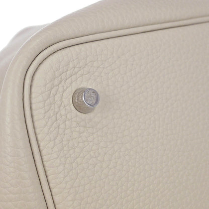 Hermes Beton Taurillon Clemence Picotin Lock 22 MM Handbag