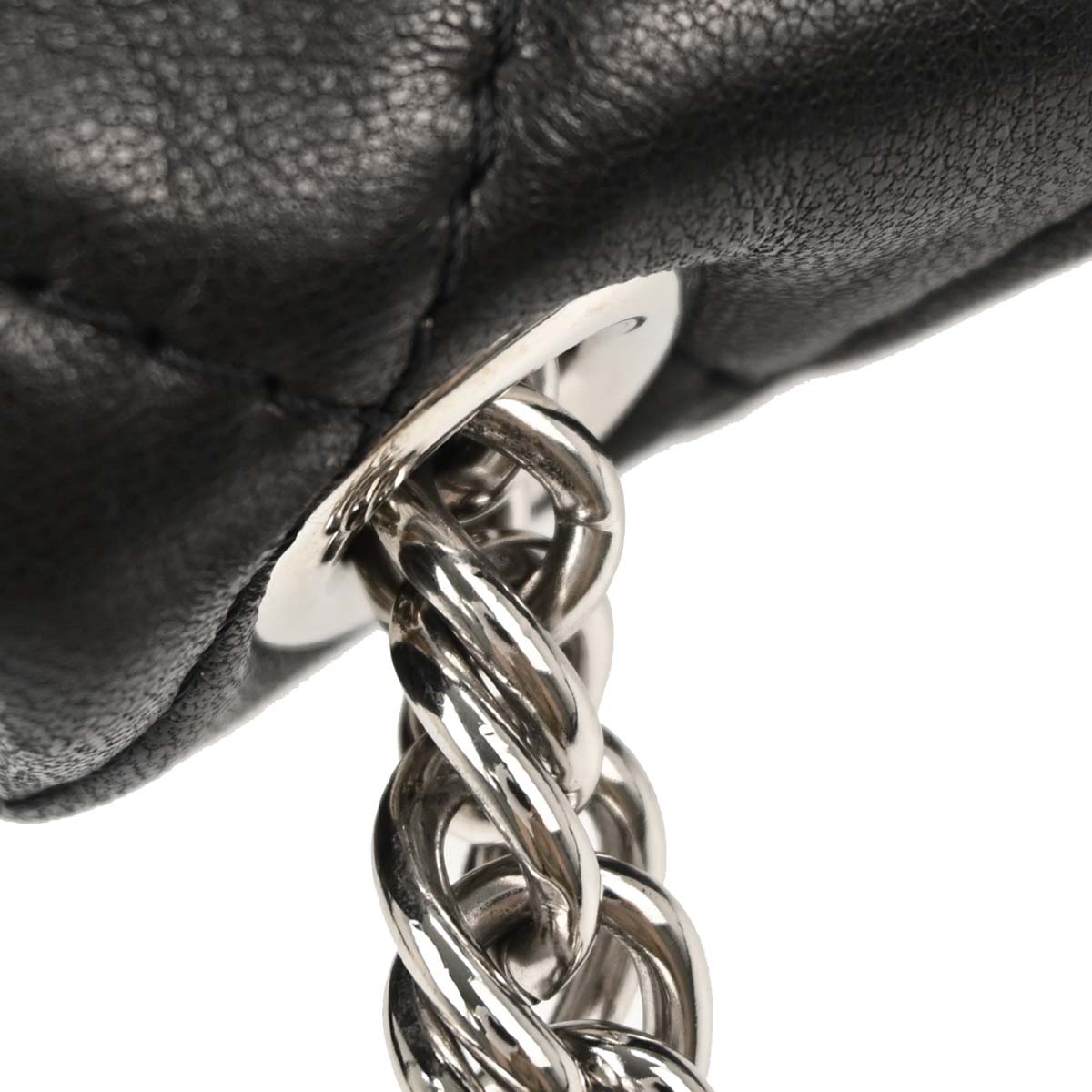 Chanel 2006-2008 Black Lambskin Secret Label Flap Handbag