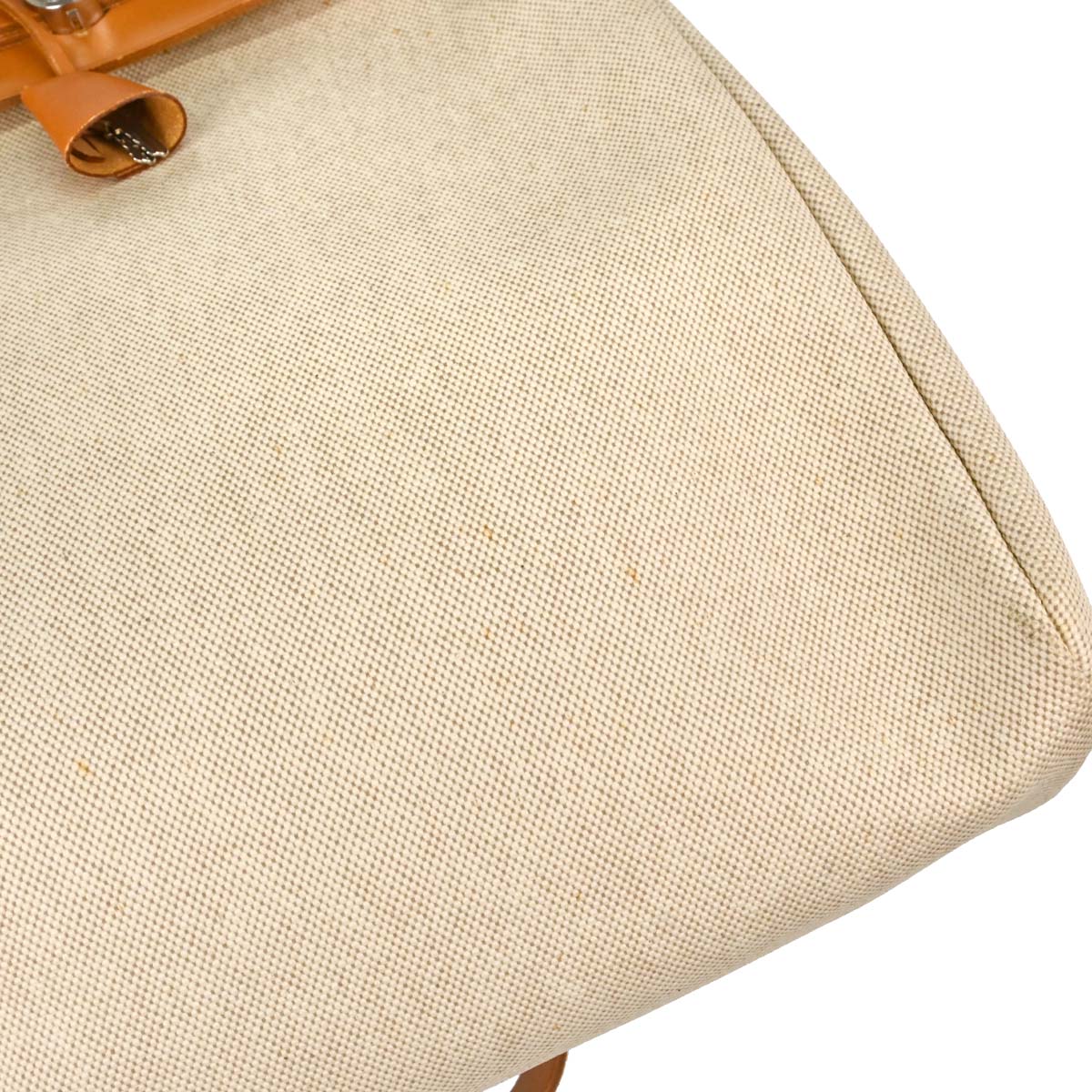 Hermes Beige Toile H Herbag a Dos 2 in 1 Backpack