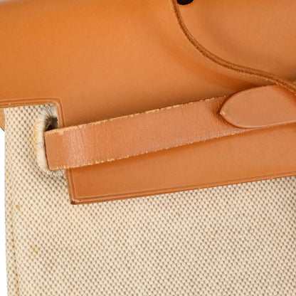 Hermes Beige Toile H Herbag a Dos 2 in 1 Backpack