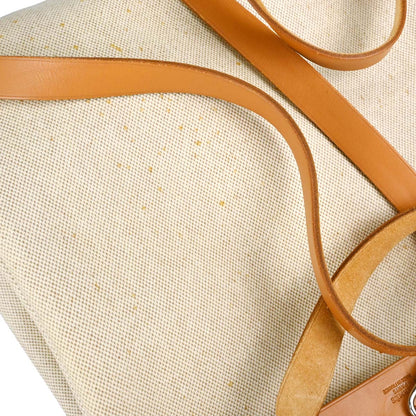 Hermes Beige Toile H Herbag a Dos 2 in 1 Backpack