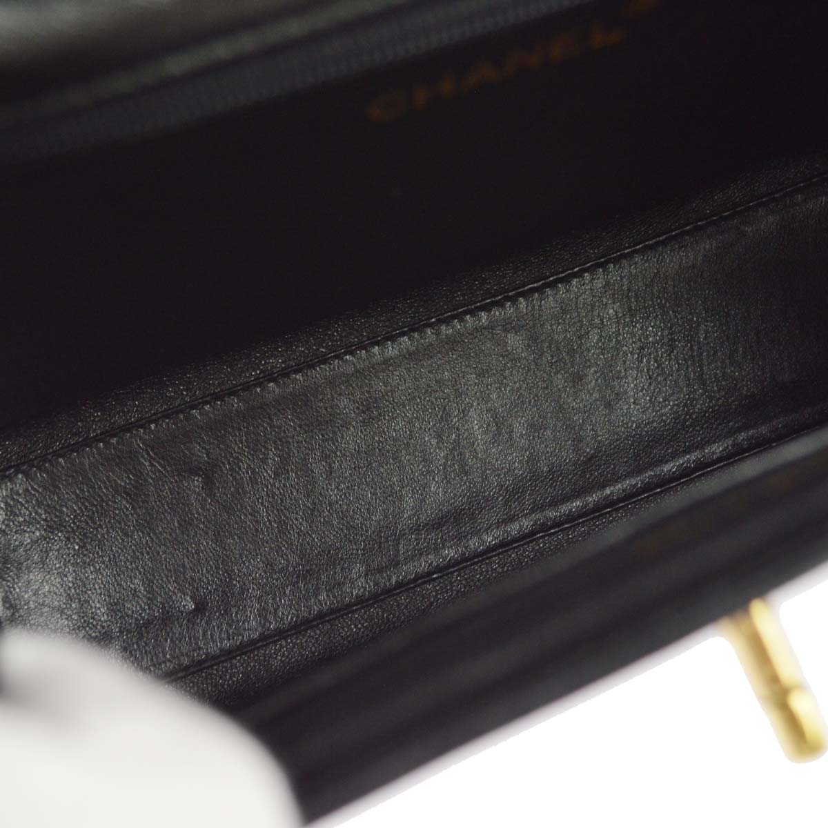 Chanel Black Caviar Skin Handbag
