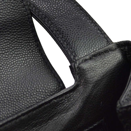 Chanel Black Caviar Skin Handbag