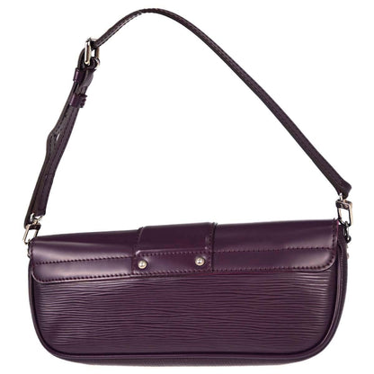 Louis Vuitton Purple Epi Pochette Montaigne Handbag M5929K