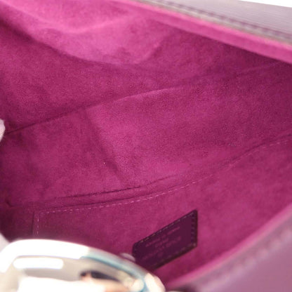 Louis Vuitton Purple Epi Pochette Montaigne Handbag M5929K