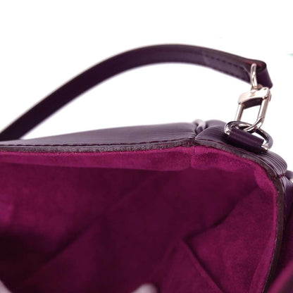 Louis Vuitton Purple Epi Pochette Montaigne Handbag M5929K