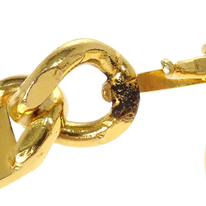 Chanel Chain Belt Medallion Gold Red Small Good