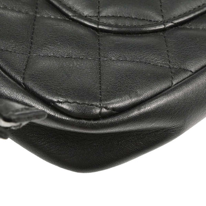 Chanel 2005-2006 Black Calfskin Cambon Ligne Handbag